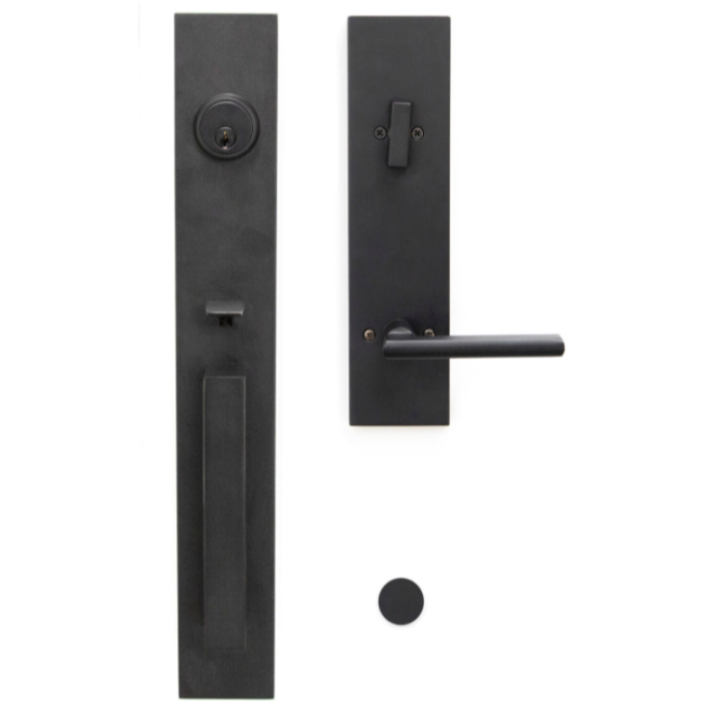 8005 moderni hardware anteriore hardware maniglia porta anteriore e set di deadbolt