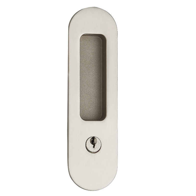 1701 serratura porta scorrevole invisibile manico da incasso chiusura tascabile per mobili in legno hardware