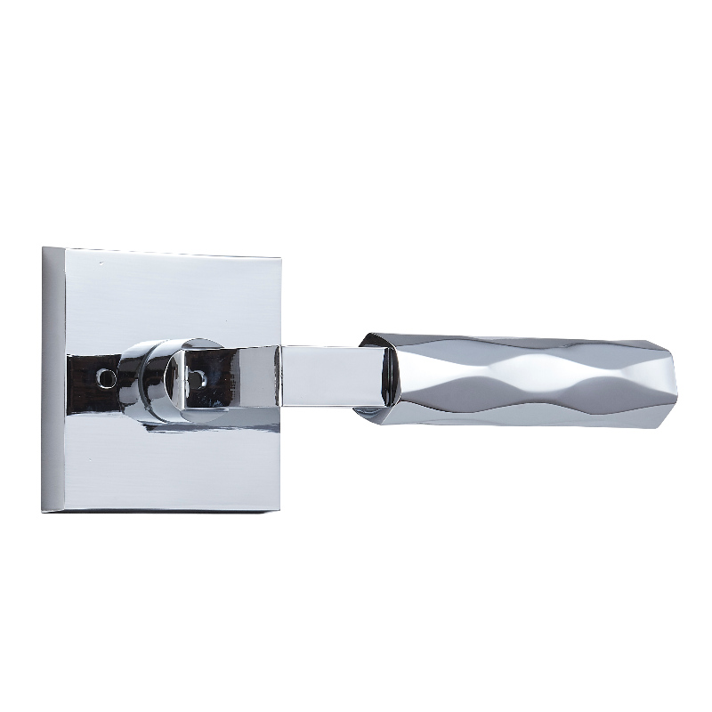 S7131 Duty Duty Square Keyless Privacy Lock con un design unico di diamante